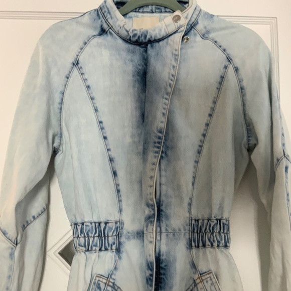 Isabel Marant Light Blue Denim Jumpsuit - Picture 2 of 11